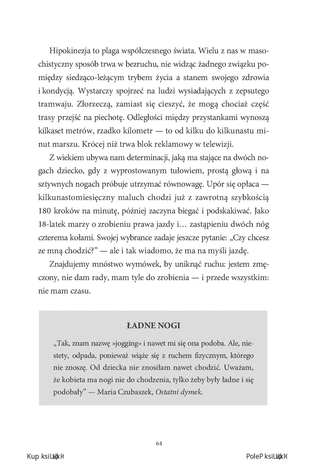 Fragment „Mimochodem o chodzeniu” — strona 8 z 24