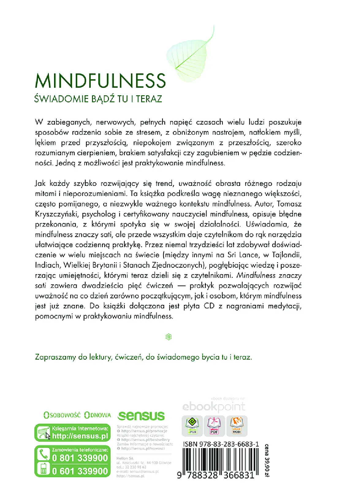 Fragment „Mindfulness znaczy sati. 25 ćwiczeń rozwijających mindfulness” — strona 10 z 10