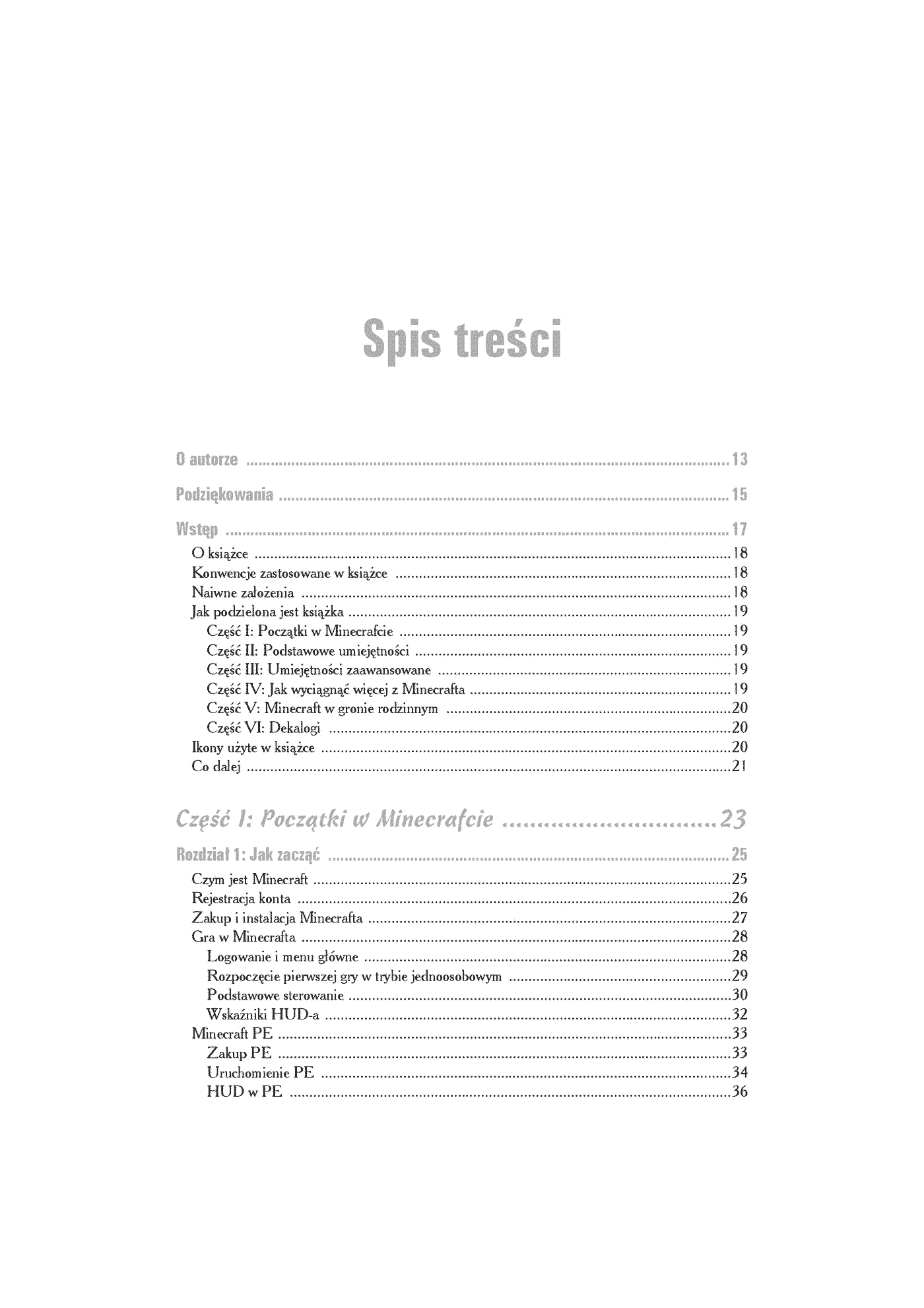 Fragment „Minecraft dla bystrzaków” — strona 3 z 30