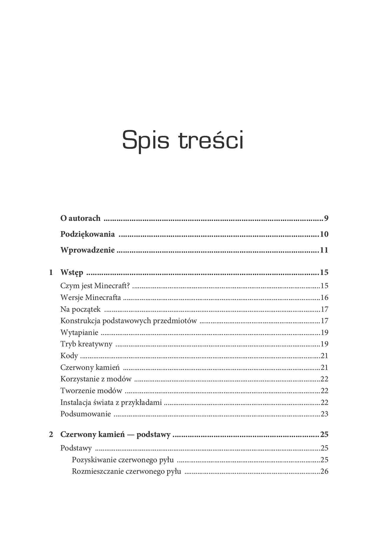 Fragment „Minecraft. Buduj mechanizmy i twórz własne mody. Przewodnik mistrza” — strona 3 z 30