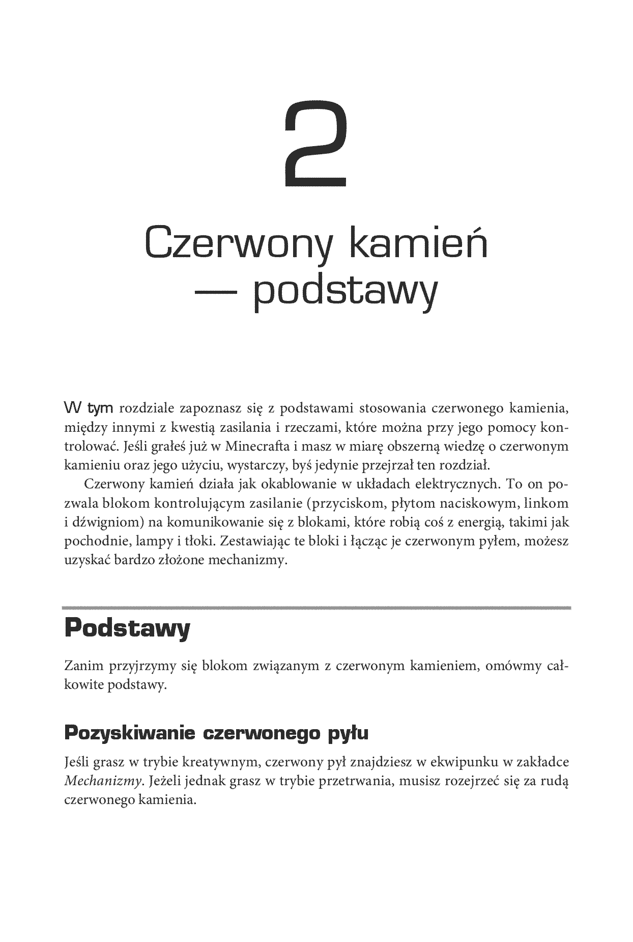 Fragment „Minecraft. Buduj mechanizmy i twórz własne mody. Przewodnik mistrza” — strona 9 z 30