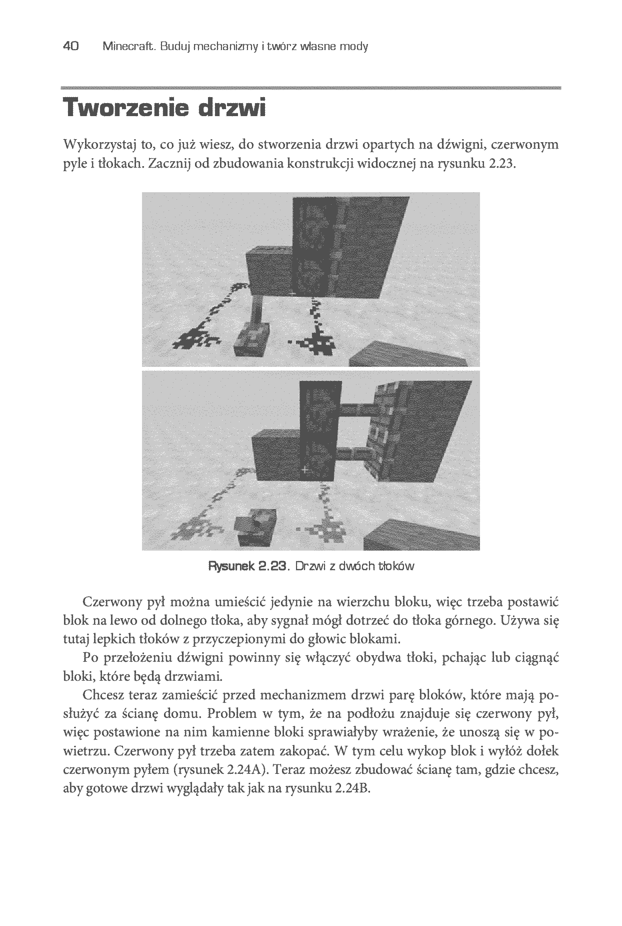Fragment „Minecraft. Buduj mechanizmy i twórz własne mody. Przewodnik mistrza” — strona 24 z 30