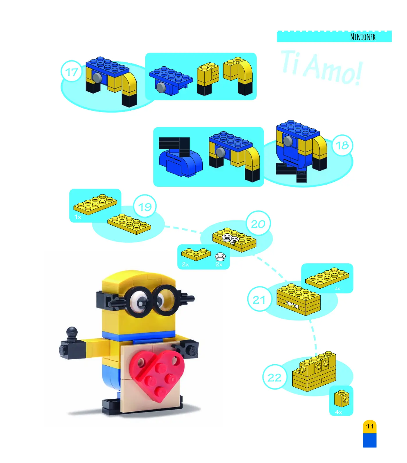 Fragment „Minionki. Stwórz ciekawe projekty z klocków LEGO” — strona 6 z 12