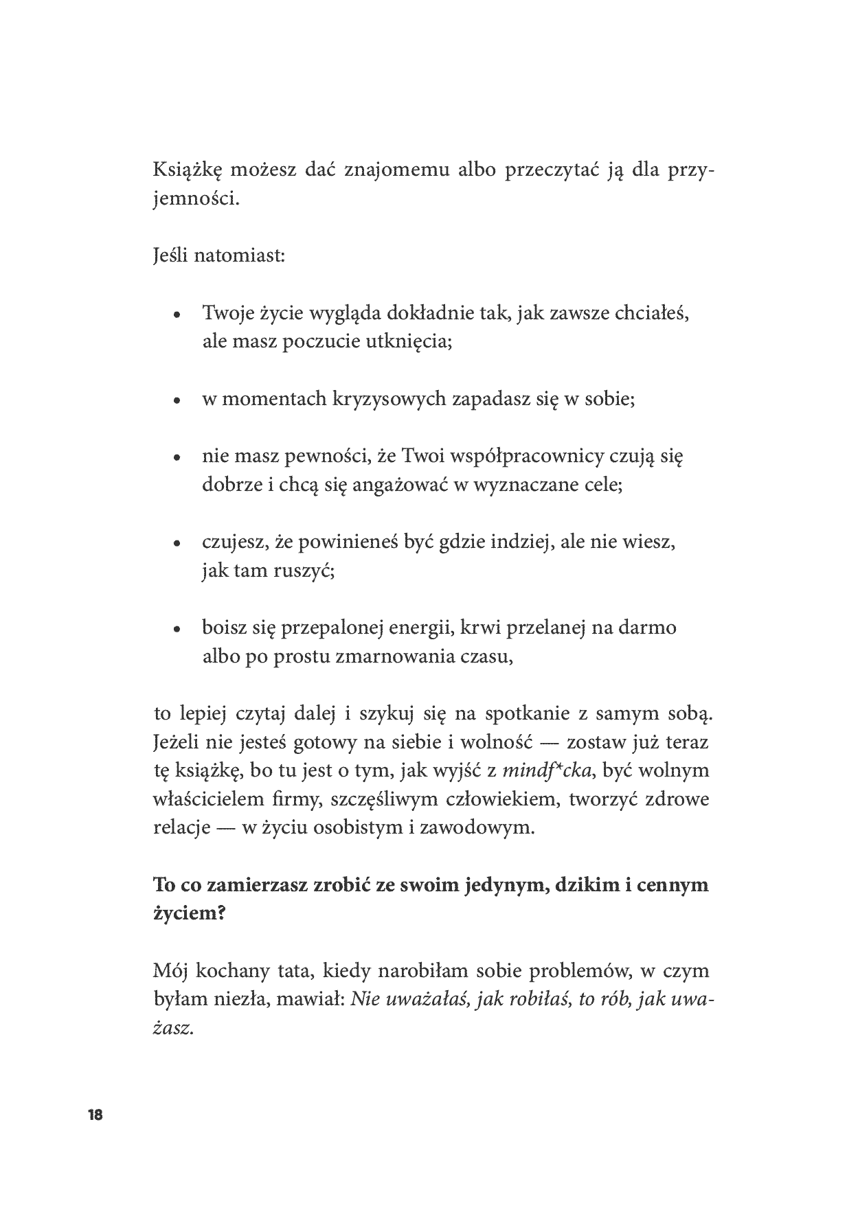 Fragment „Mindf*ck szefa. Żeby w końcu wyszło tak, jak wyjść nie chce” — strona 16 z 20