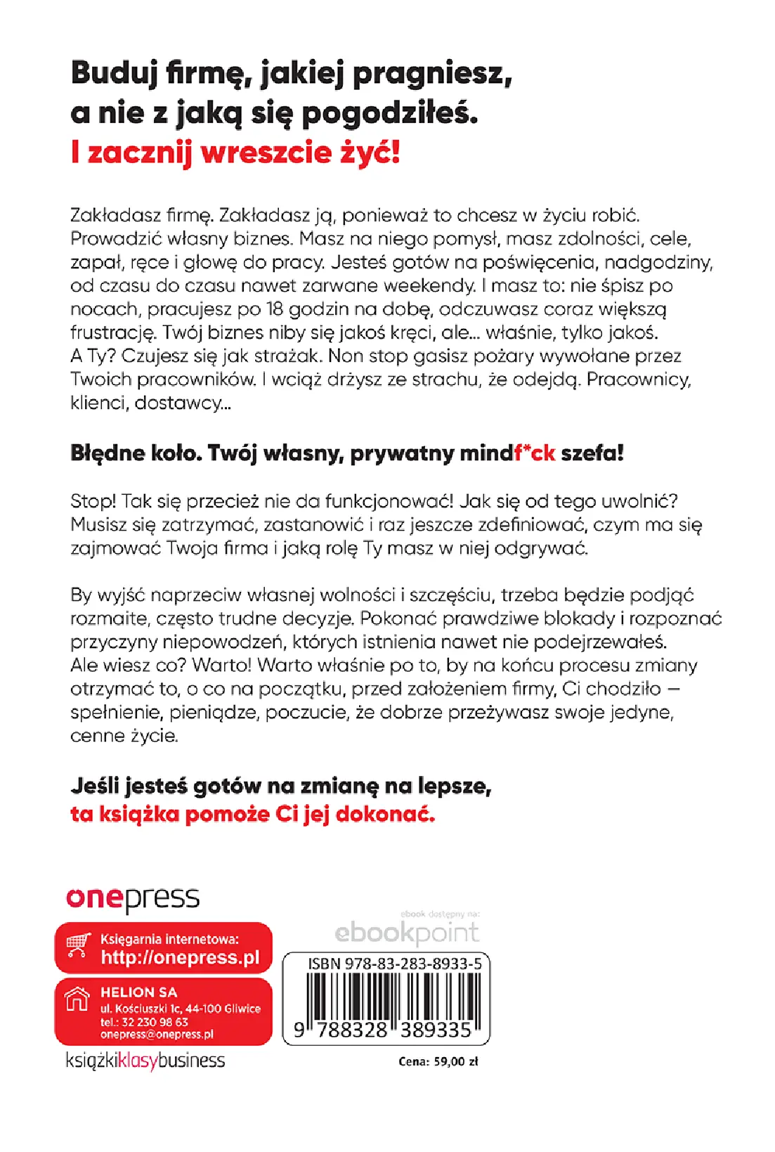 Fragment „Mindf*ck szefa. Żeby w końcu wyszło tak, jak wyjść nie chce” — strona 20 z 20