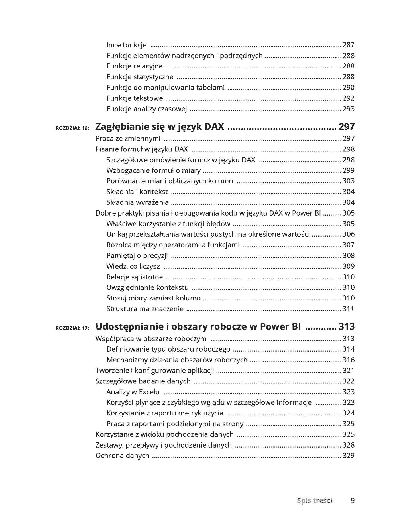 Fragment „Microsoft Power BI dla bystrzaków” — strona 9 z 30