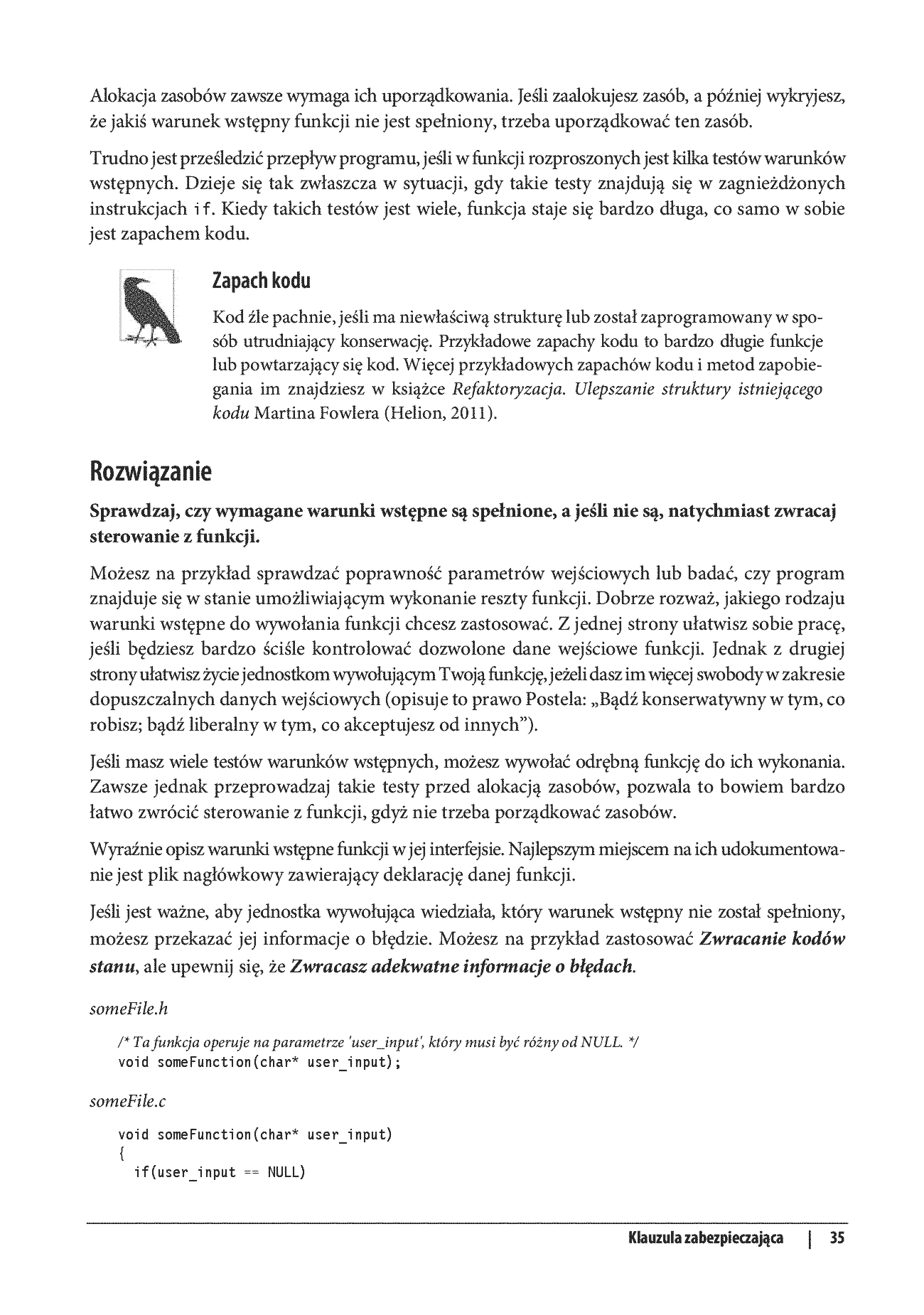 Fragment „Mistrz języka C. Najlepsze zasady, praktyki i wzorce” — strona 19 z 30
