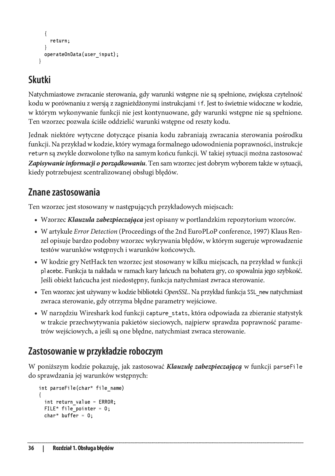 Fragment „Mistrz języka C. Najlepsze zasady, praktyki i wzorce” — strona 20 z 30