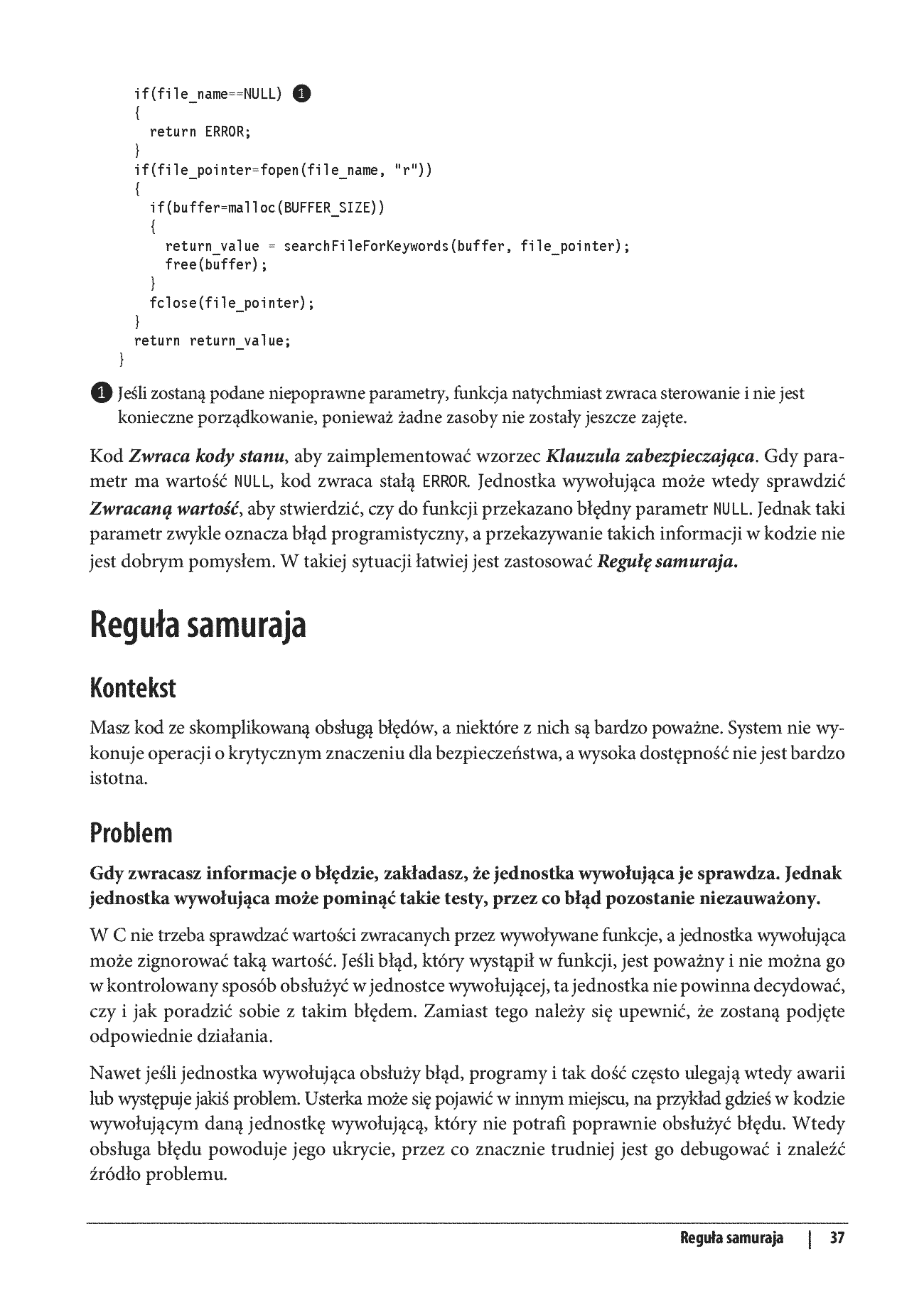 Fragment „Mistrz języka C. Najlepsze zasady, praktyki i wzorce” — strona 21 z 30