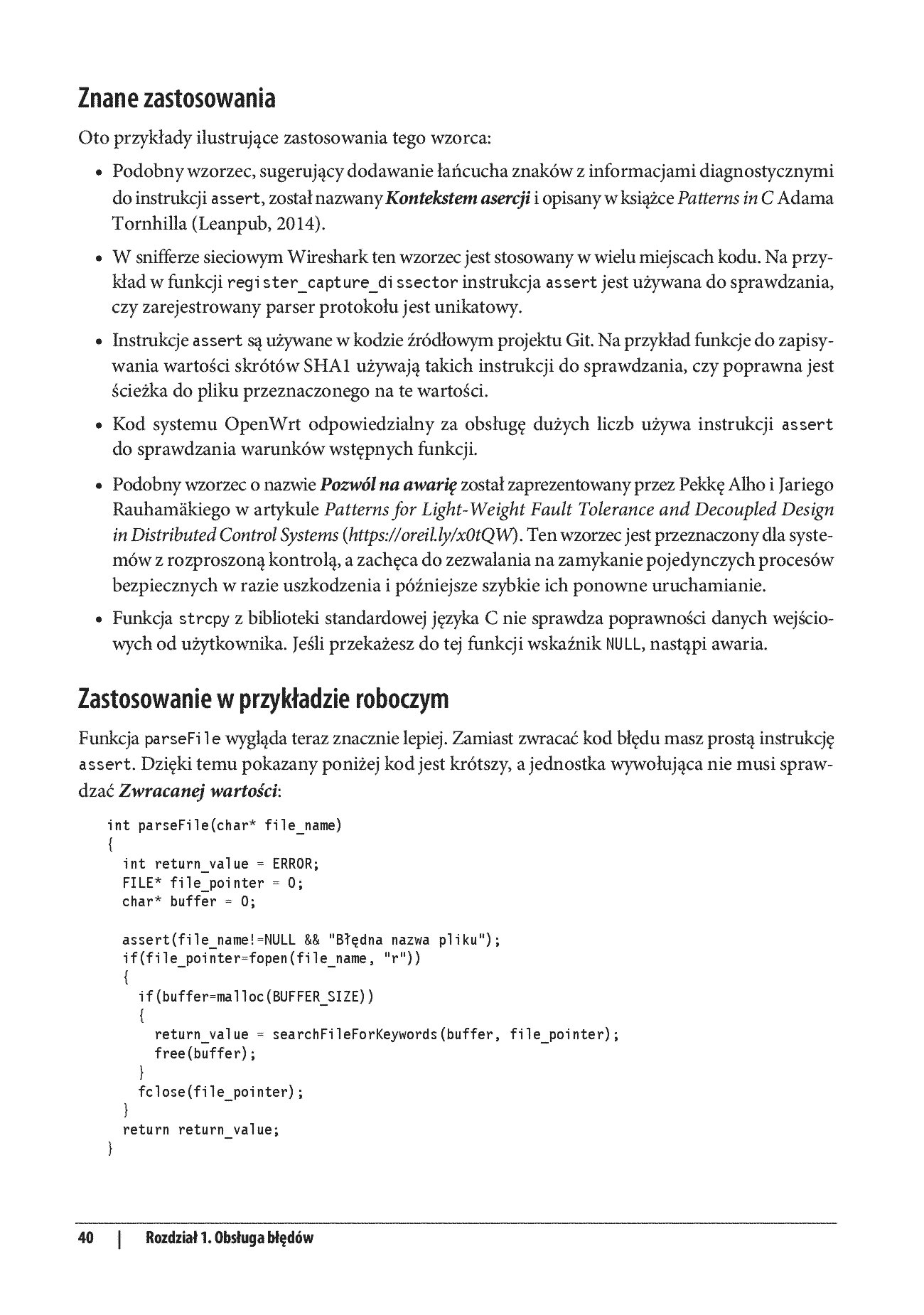 Fragment „Mistrz języka C. Najlepsze zasady, praktyki i wzorce” — strona 24 z 30