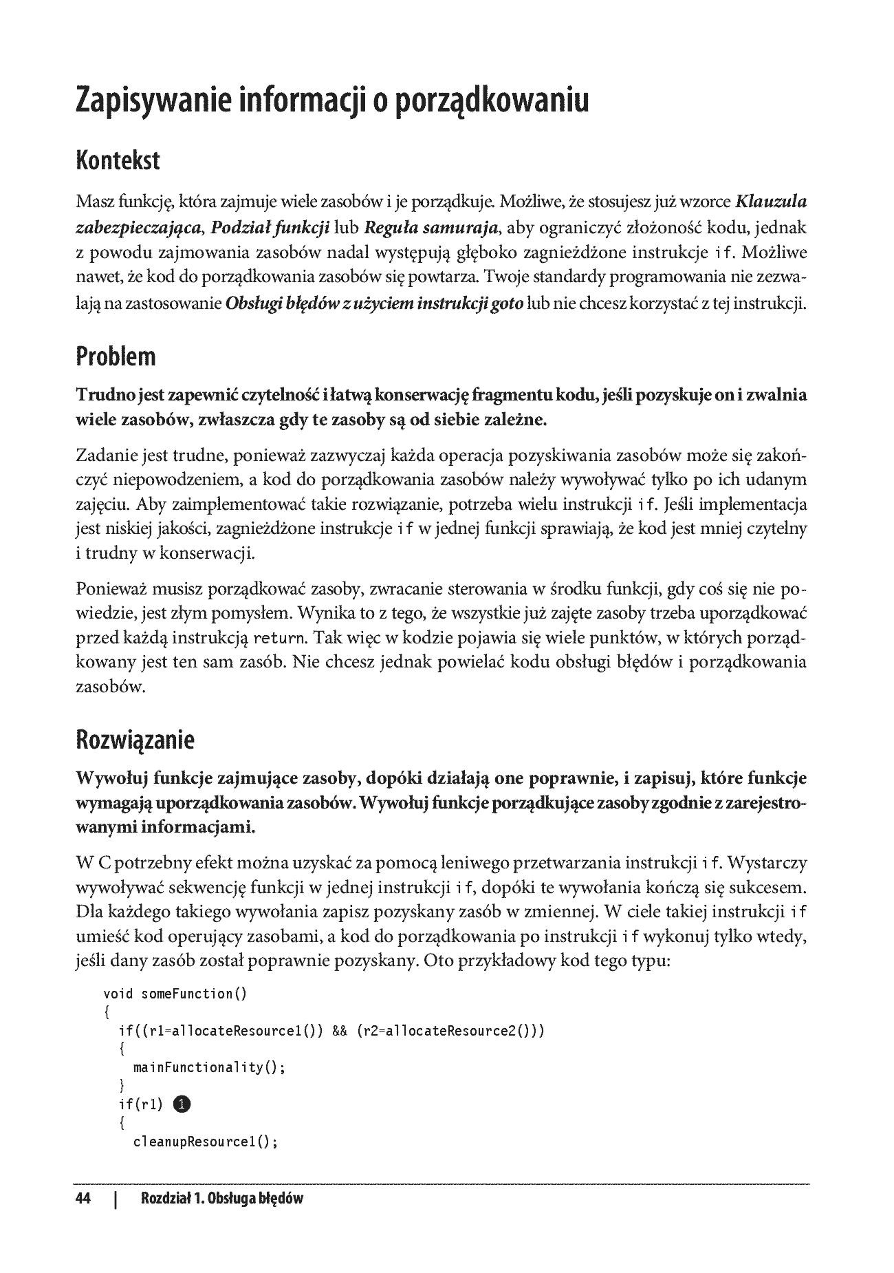 Fragment „Mistrz języka C. Najlepsze zasady, praktyki i wzorce” — strona 28 z 30