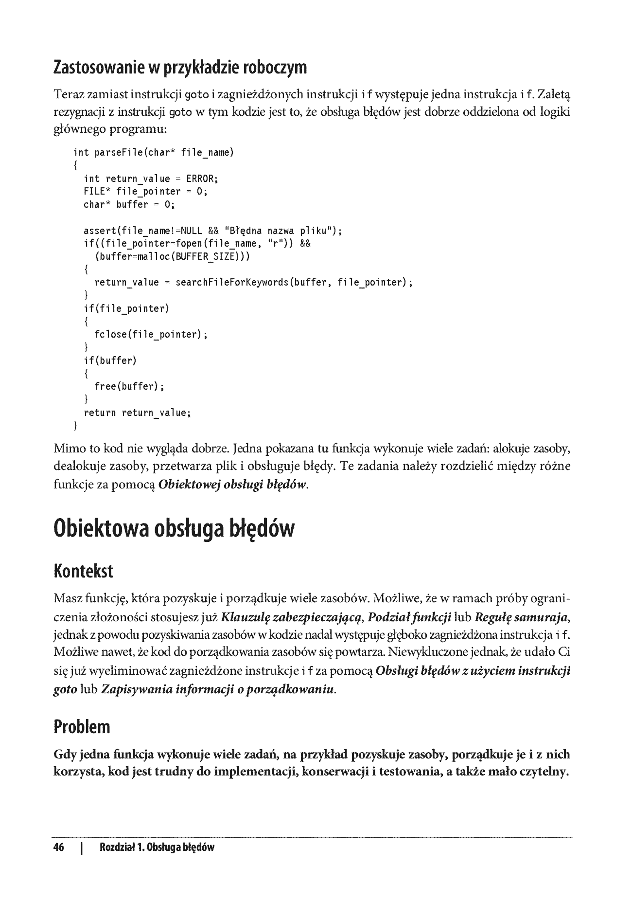 Fragment „Mistrz języka C. Najlepsze zasady, praktyki i wzorce” — strona 30 z 30