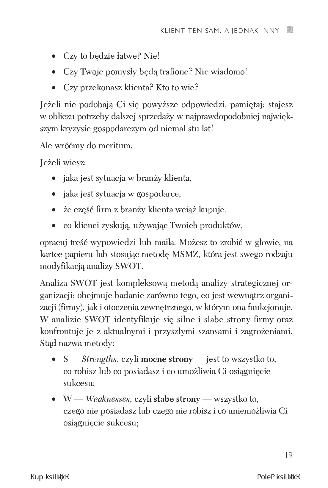 Fragment „Mistrz sprzedaży w czasach kryzysu” — strona 11 z 18
