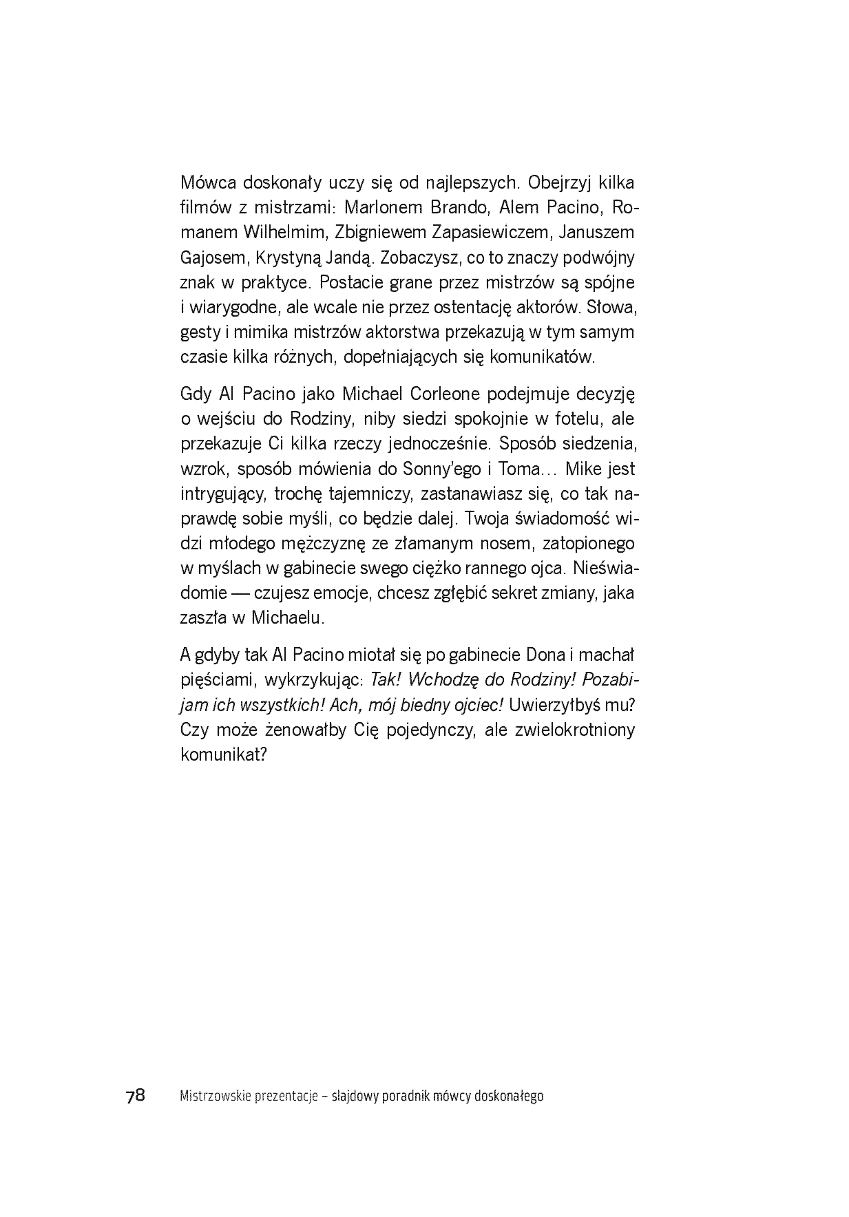 Fragment „Mistrzowskie prezentacje slajdowy poradnik mówcy doskonałego” — strona 18 z 19