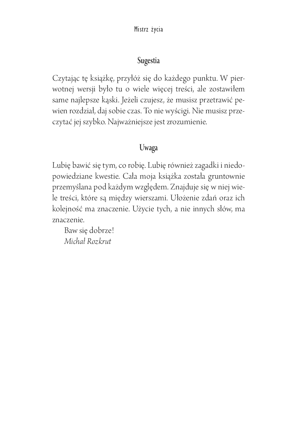 Fragment „Mistrz życia” — strona 8 z 30