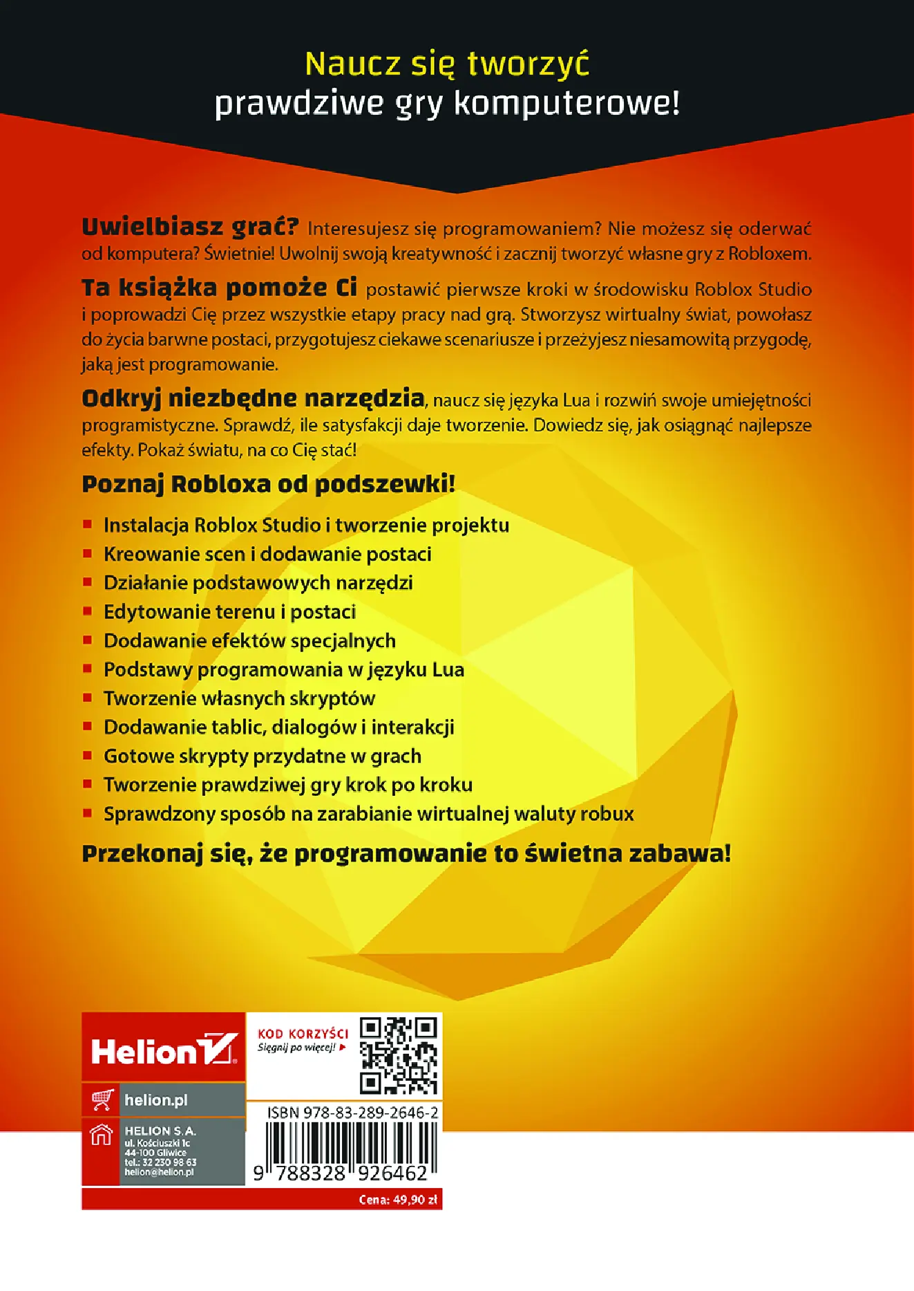 Fragment „Młodzi giganci programowania. Roblox z Lua” — strona 16 z 16