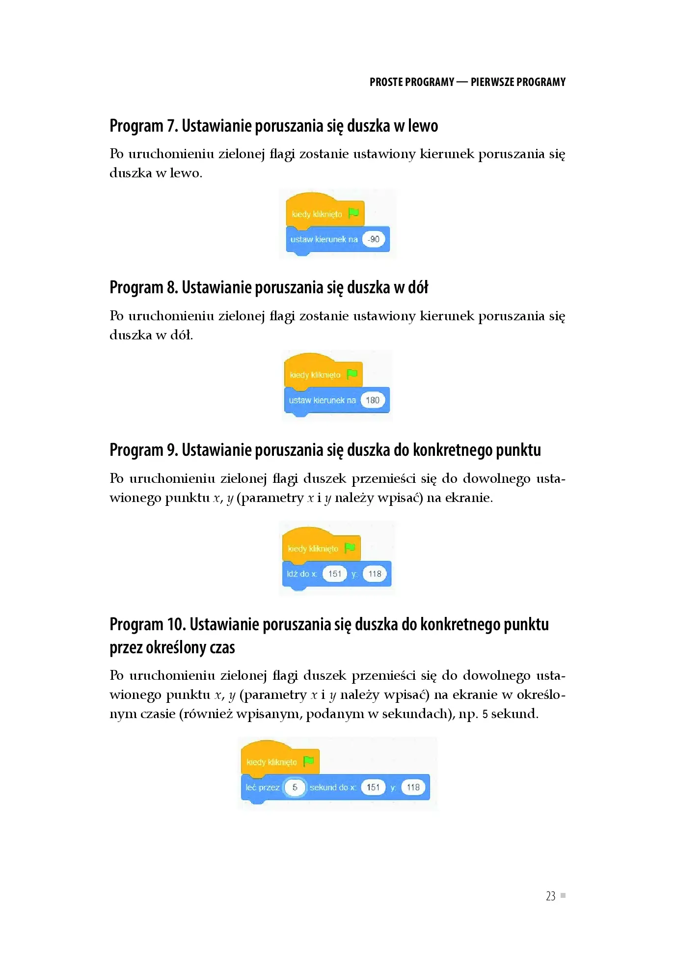 Fragment „Młody programista. Nauka programowania w Scratchu” — strona 9 z 16