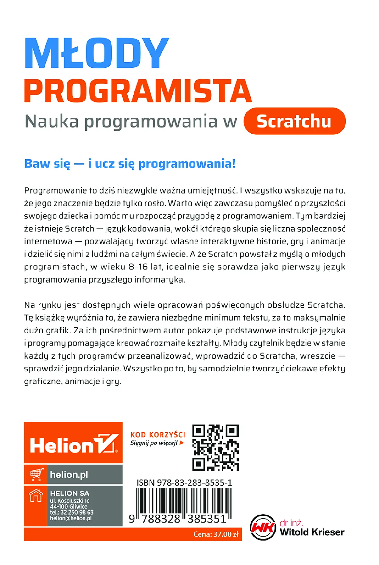 Fragment „Młody programista. Nauka programowania w Scratchu” — strona 16 z 16