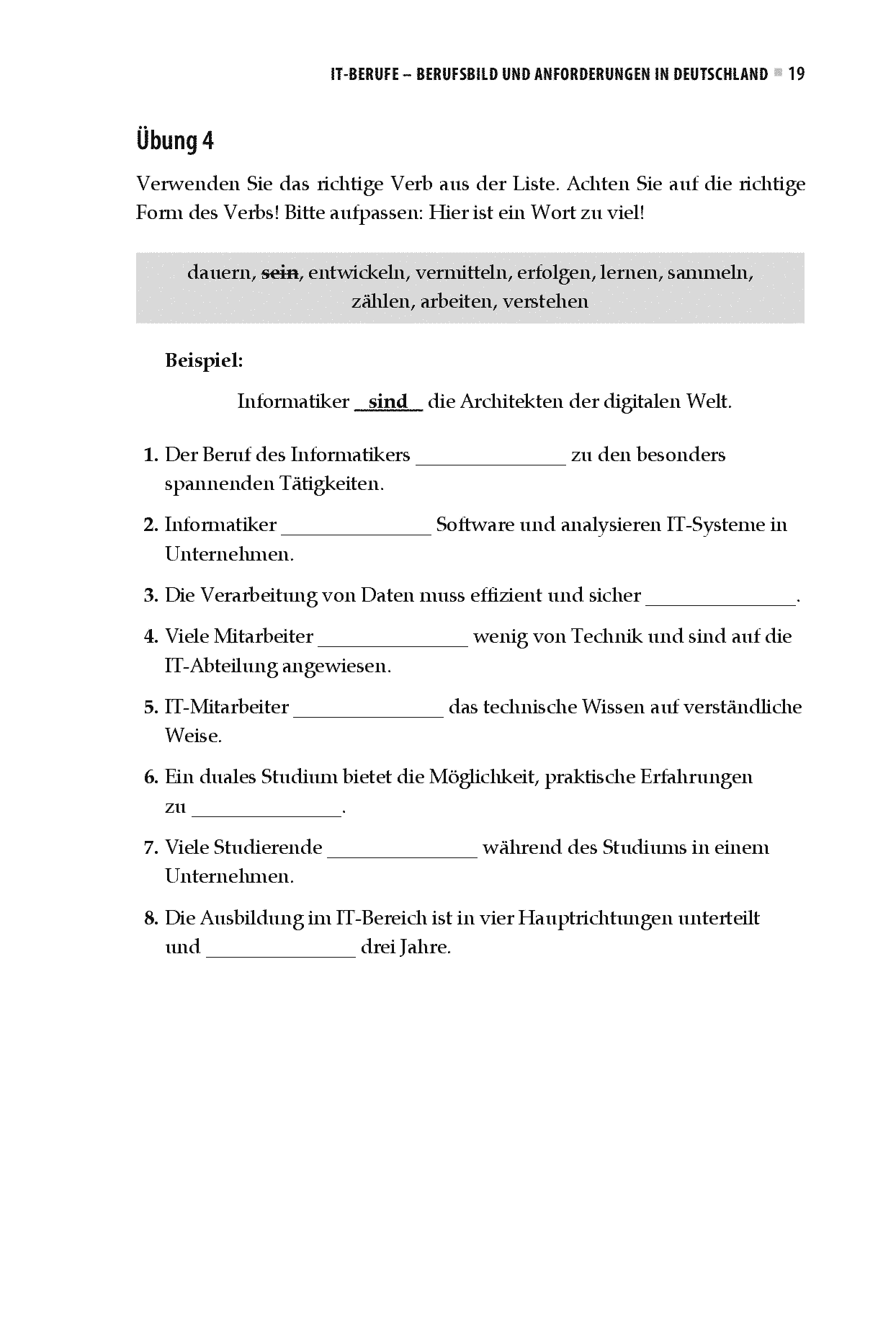 Fragment „Nowoczesny niemiecki dla branży IT. Praktyczne przykłady i ćwiczenia” — strona 19 z 30