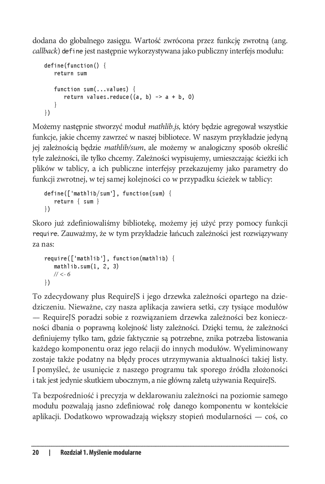 Fragment „Modularny JavaScript dla zaawansowanych” — strona 10 z 30