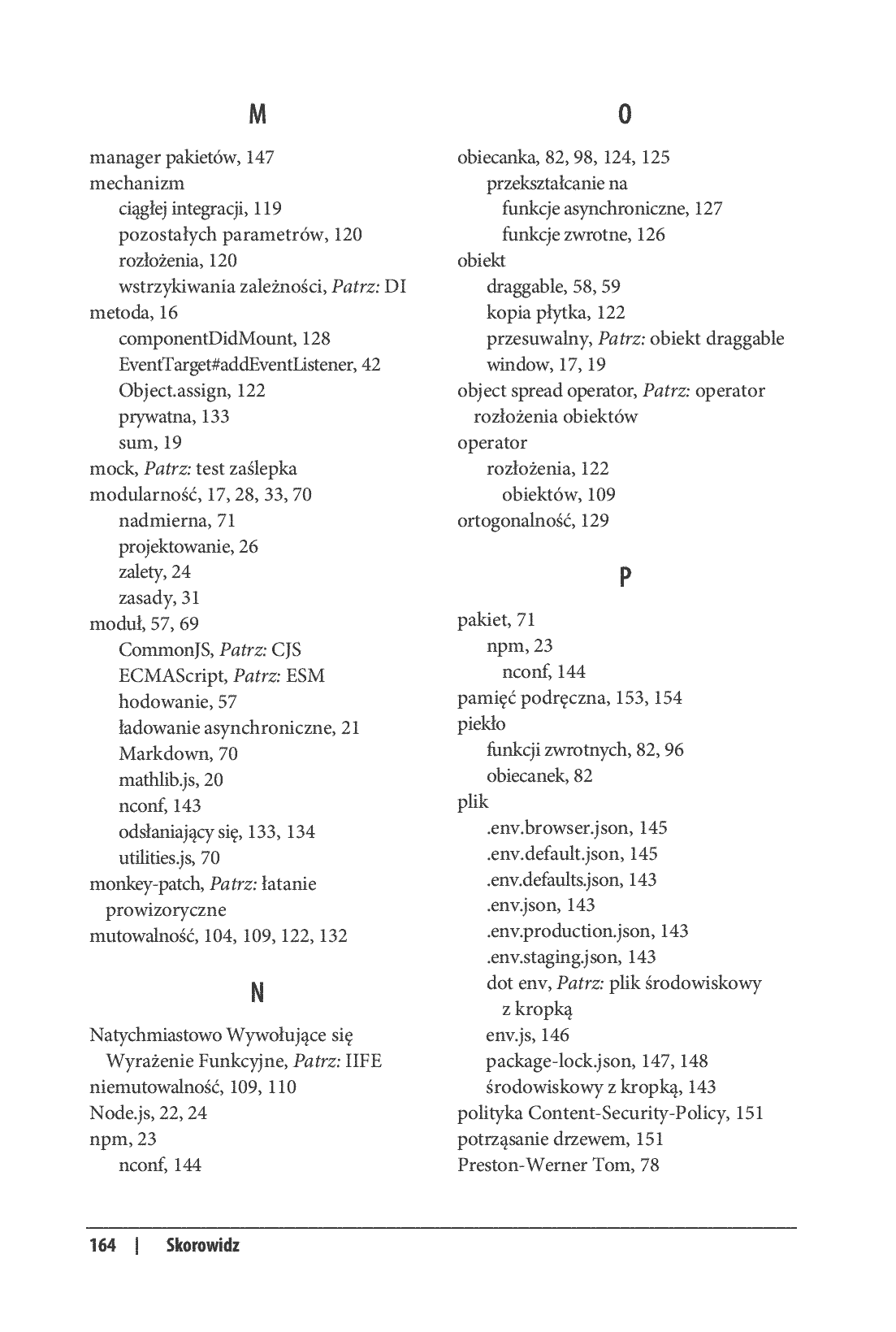Fragment „Modularny JavaScript dla zaawansowanych” — strona 24 z 30