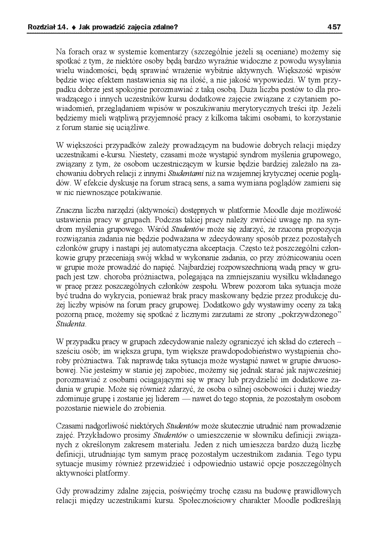 Fragment „Moodle dla nauczycieli i trenerów. Zaplanuj, stwórz i rozwijaj platformę e-learningową. Wydanie II rozszerzone” — strona 9 z 20