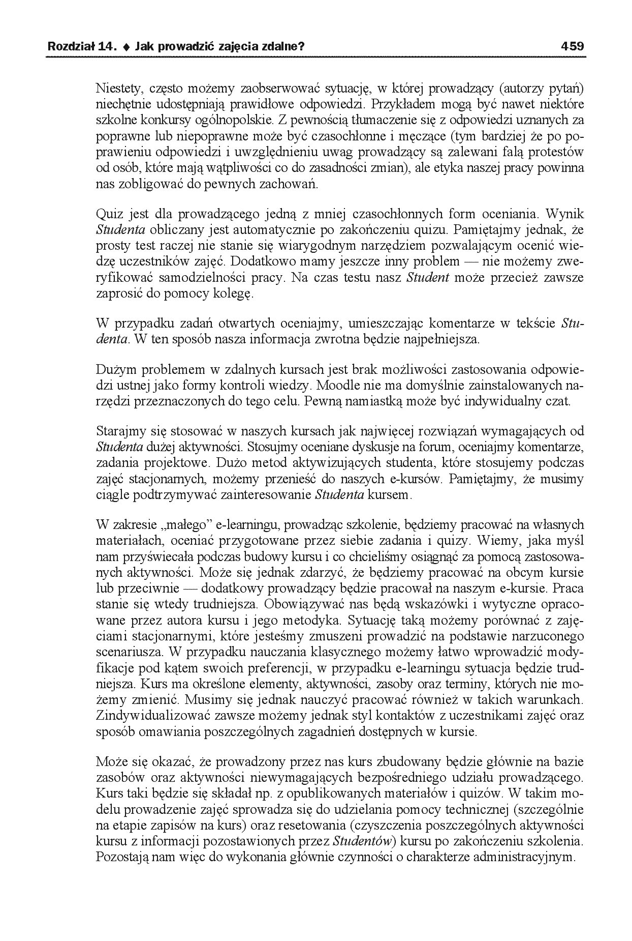 Fragment „Moodle dla nauczycieli i trenerów. Zaplanuj, stwórz i rozwijaj platformę e-learningową. Wydanie II rozszerzone” — strona 11 z 20