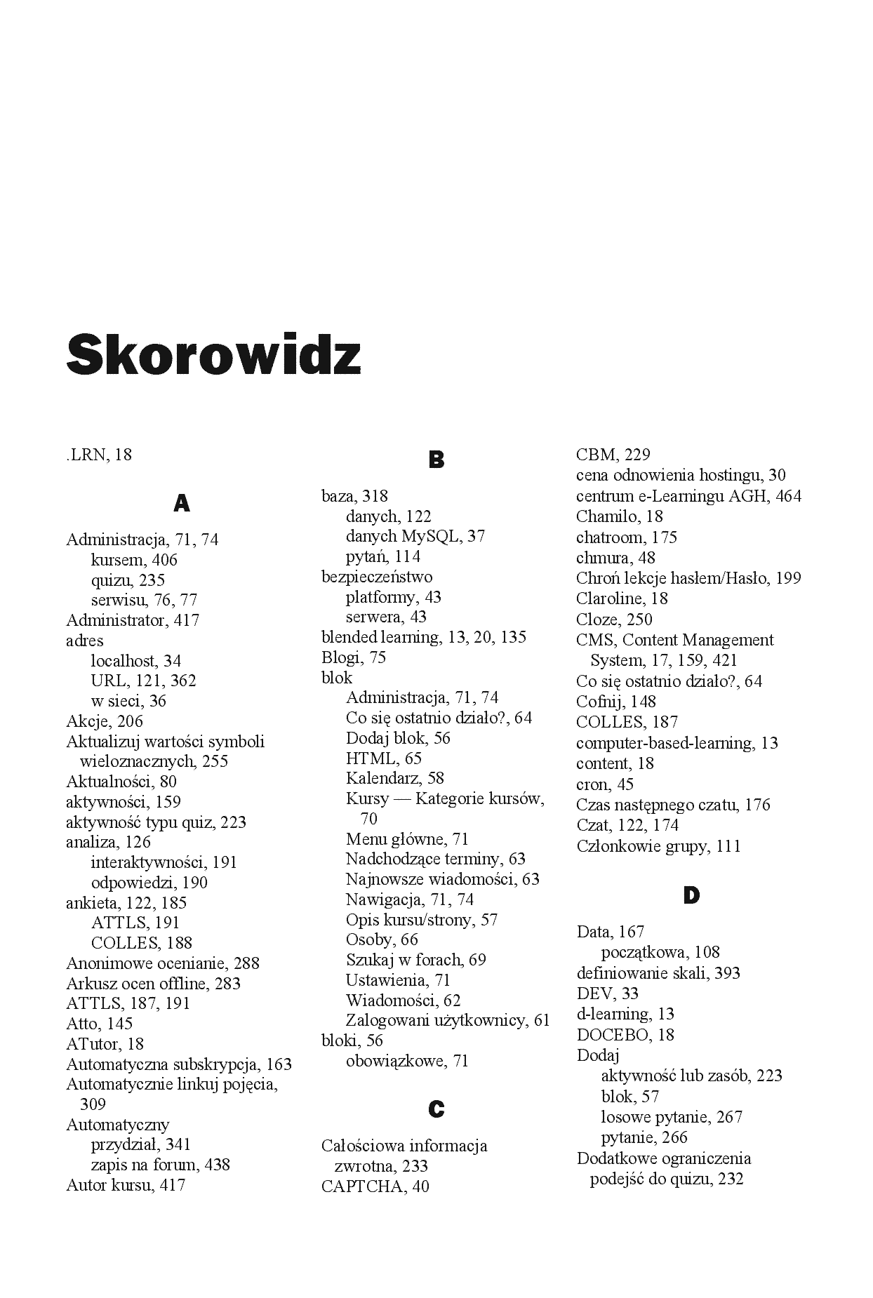 Fragment „Moodle dla nauczycieli i trenerów. Zaplanuj, stwórz i rozwijaj platformę e-learningową. Wydanie II rozszerzone” — strona 13 z 20
