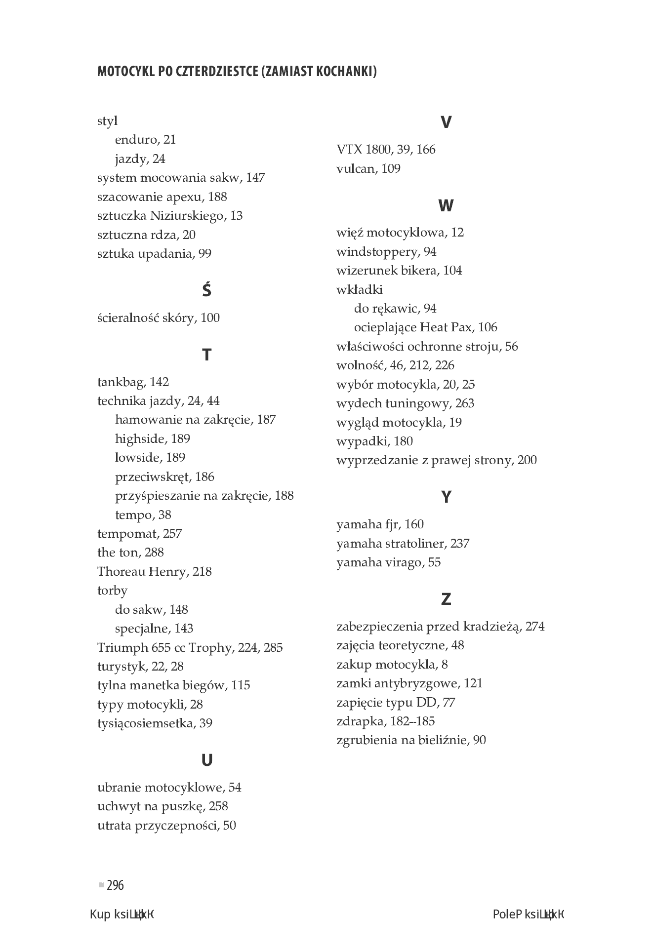 Fragment „Motocykl po czterdziestce (zamiast kochanki)” — strona 22 z 24