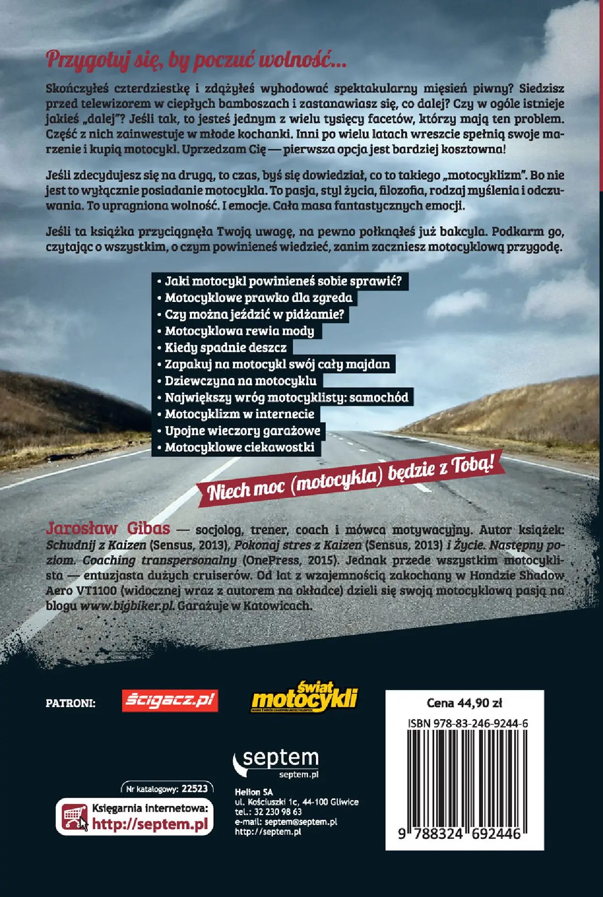 Fragment „Motocykl po czterdziestce (zamiast kochanki)” — strona 24 z 24