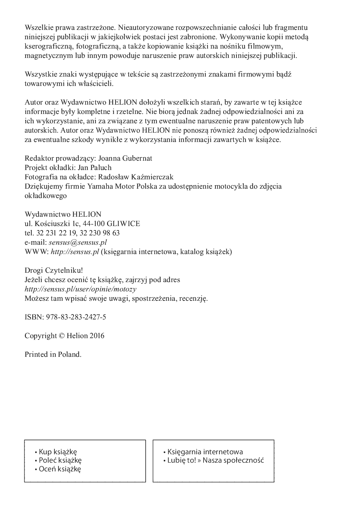 Fragment „Motocyklizm. Droga do mindfulness” — strona 2 z 28