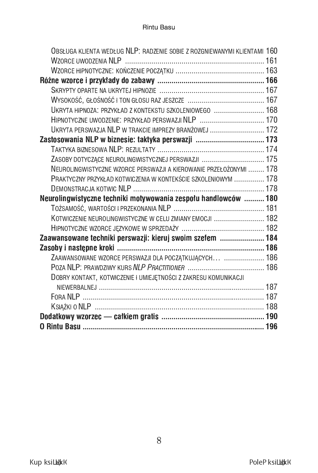 Fragment „Czarna księga perswazji. Używaj NLP, by zdobyć wszystko, czego pragniesz” — strona 6 z 16