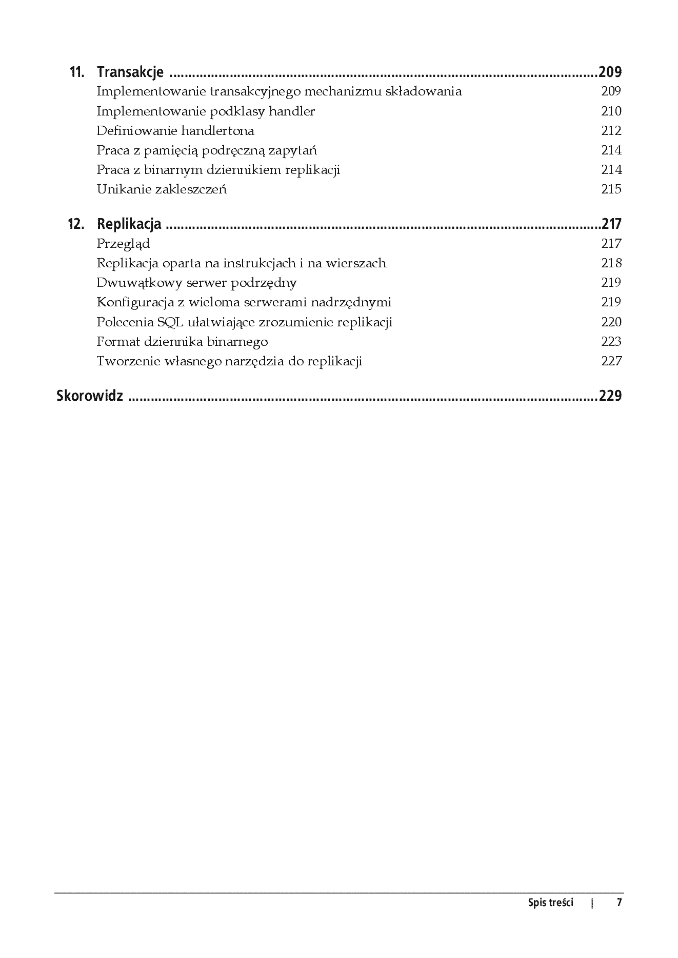 Fragment „MySQL. Mechanizmy wewnętrzne bazy danych” — strona 4 z 15