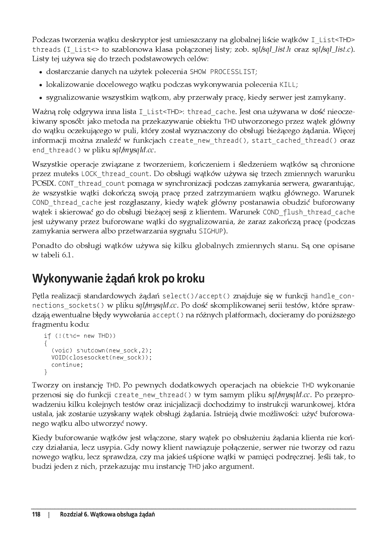 Fragment „MySQL. Mechanizmy wewnętrzne bazy danych” — strona 8 z 15