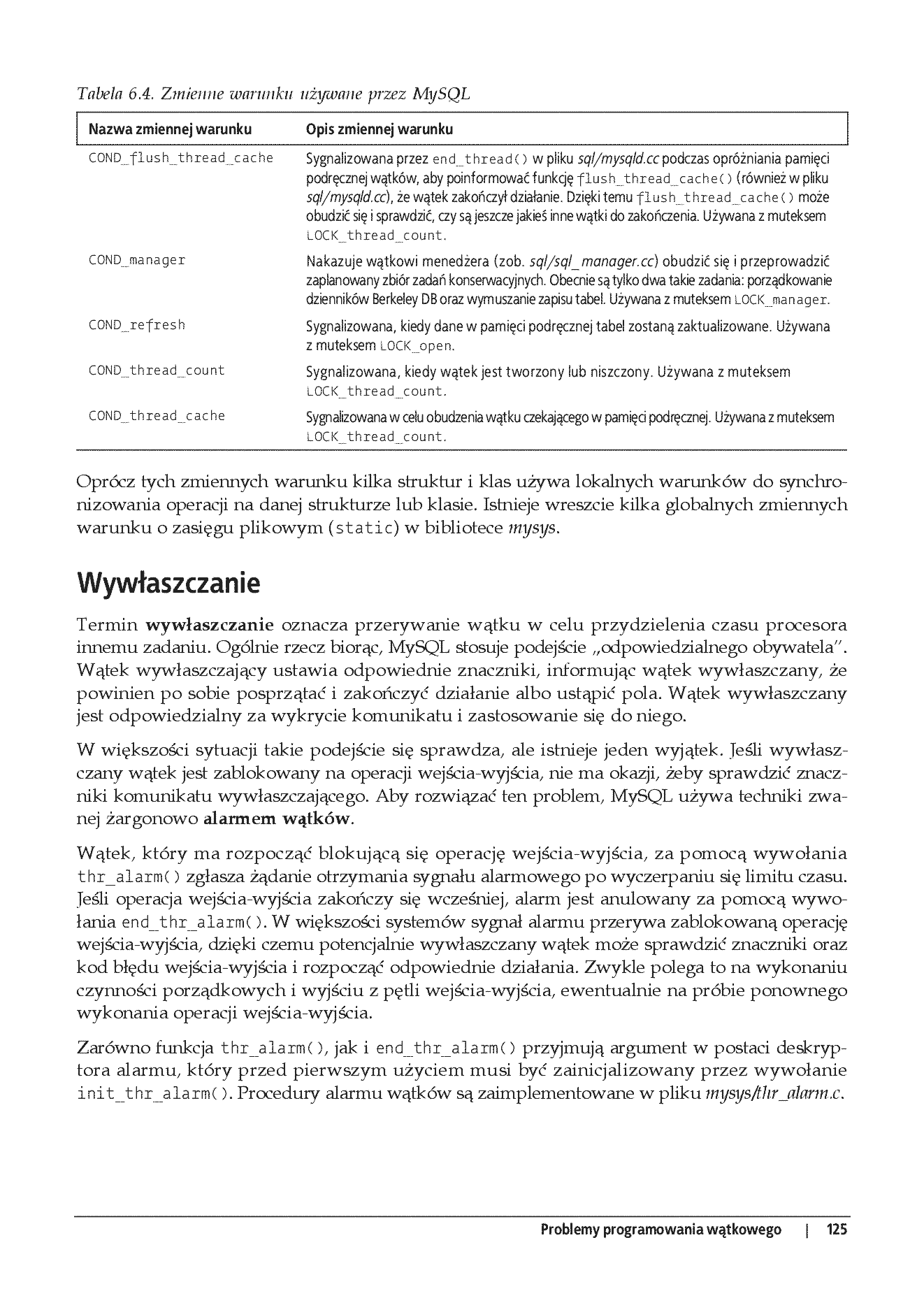 Fragment „MySQL. Mechanizmy wewnętrzne bazy danych” — strona 15 z 15