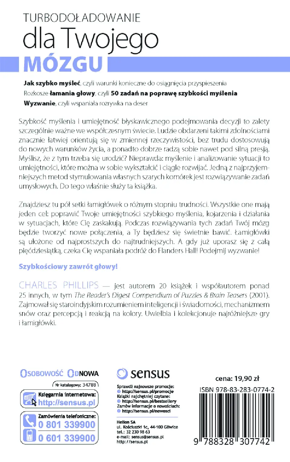Fragment „Myślę, więc jestem. 50 łamigłówek wspomagających szybkie myślenie” — strona 14 z 14
