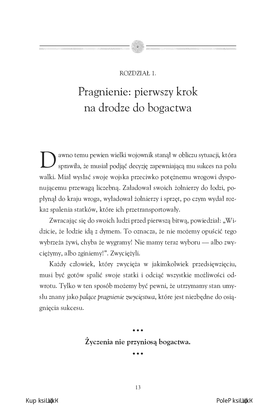 Fragment „Myśl i bogać się: Współczesne przesłanie Napoleona Hilla” — strona 5 z 12