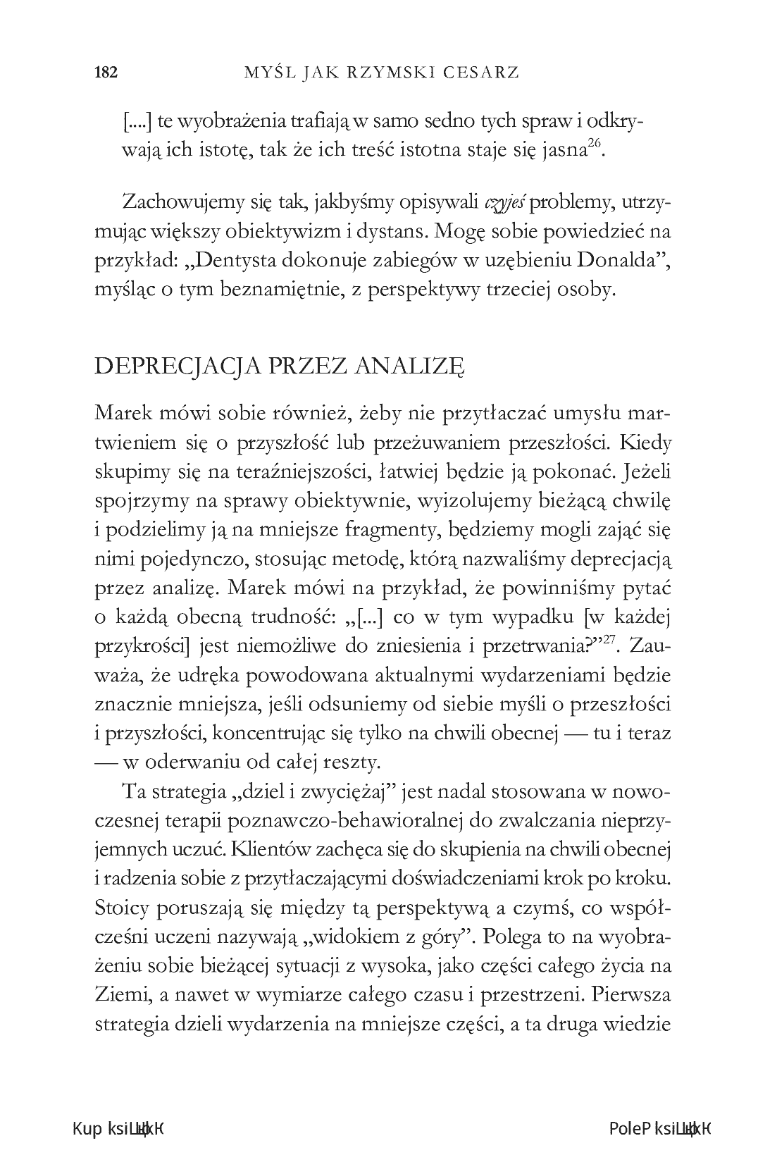 Fragment „Myśl jak rzymski cesarz. Praktykuj stoicyzm Marka Aureliusza” — strona 26 z 30
