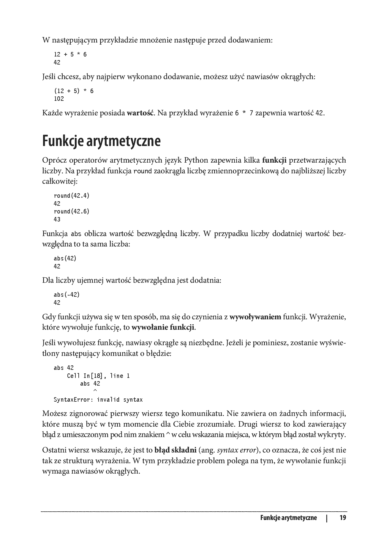 Fragment „Myśl w języku Python! Nauka programowania. Wydanie III” — strona 13 z 24
