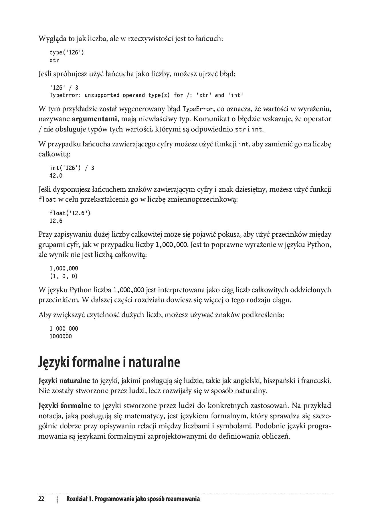 Fragment „Myśl w języku Python! Nauka programowania. Wydanie III” — strona 16 z 24