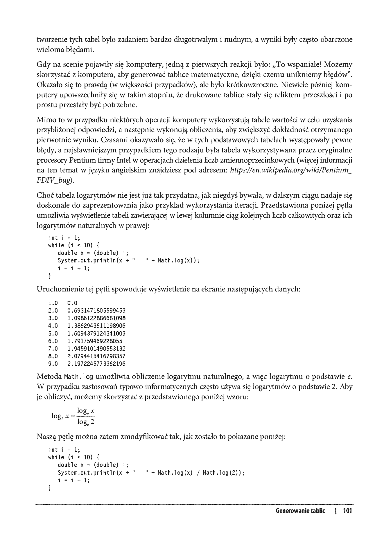 Fragment „Myśl w języku Java! Nauka programowania” — strona 11 z 30