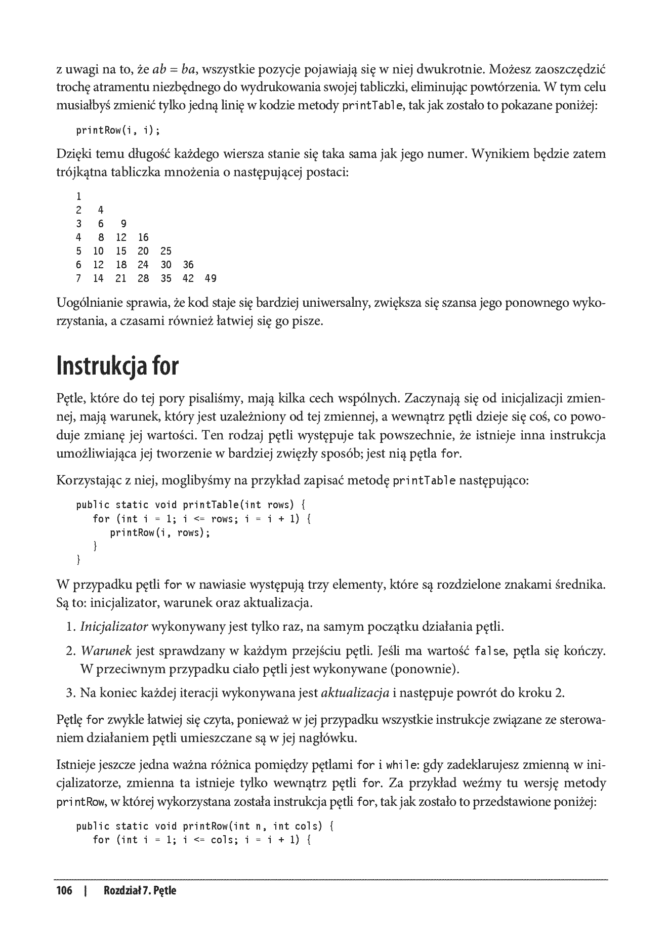 Fragment „Myśl w języku Java! Nauka programowania” — strona 16 z 30
