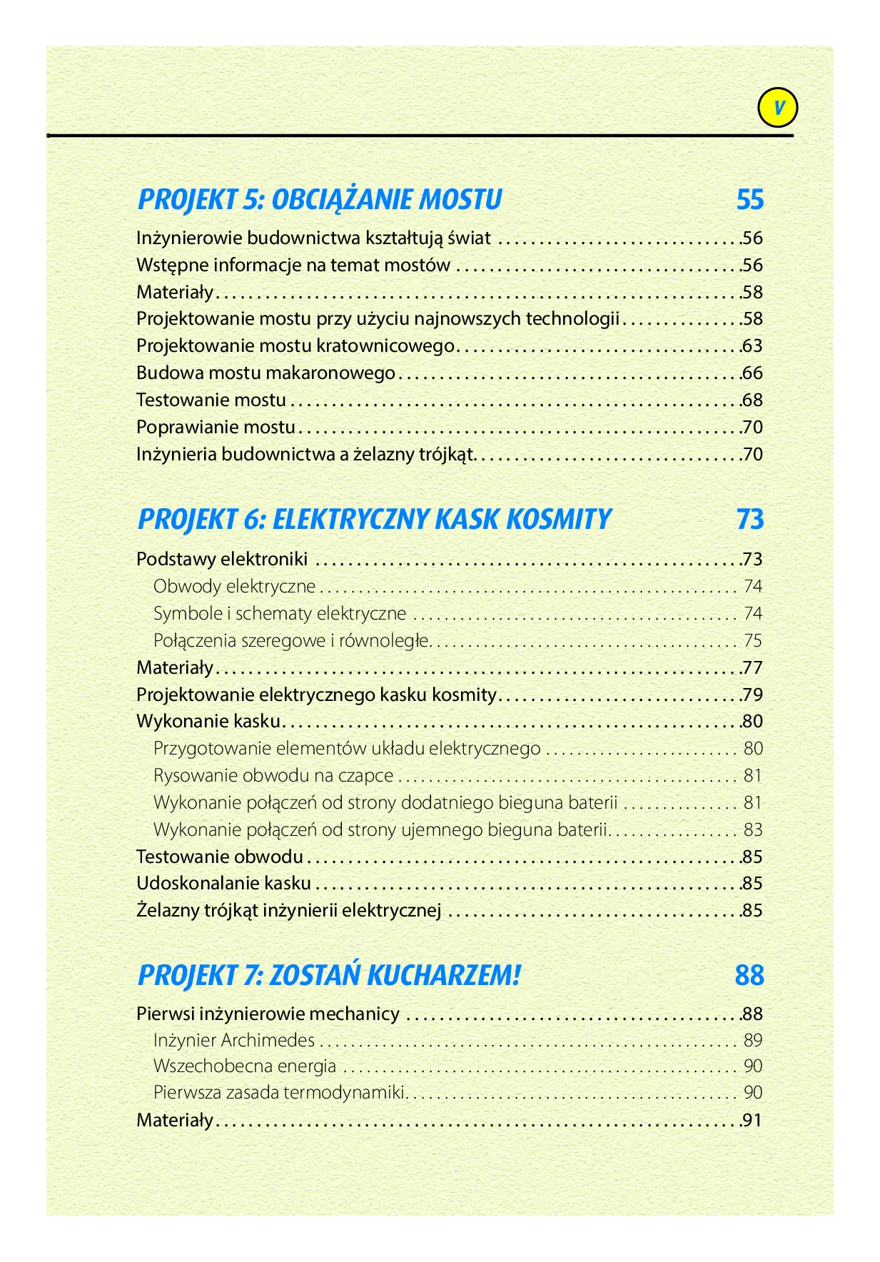 Fragment „Myśl jak inżynier. Projekty techniczne dla młodych bystrzaków” — strona 5 z 16