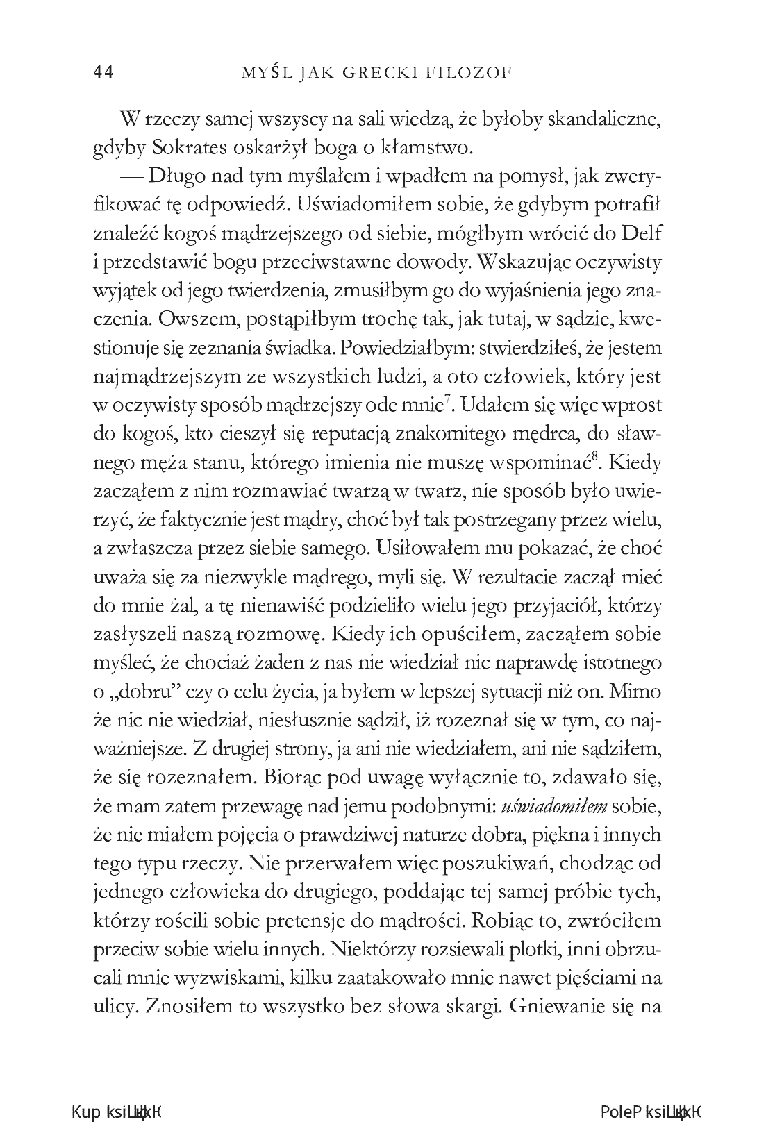 Fragment „Myśl jak grecki filozof. Praktykuj koncepcje Sokratesa” — strona 12 z 26