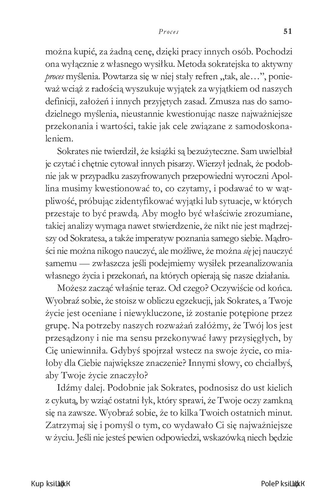 Fragment „Myśl jak grecki filozof. Praktykuj koncepcje Sokratesa” — strona 19 z 26