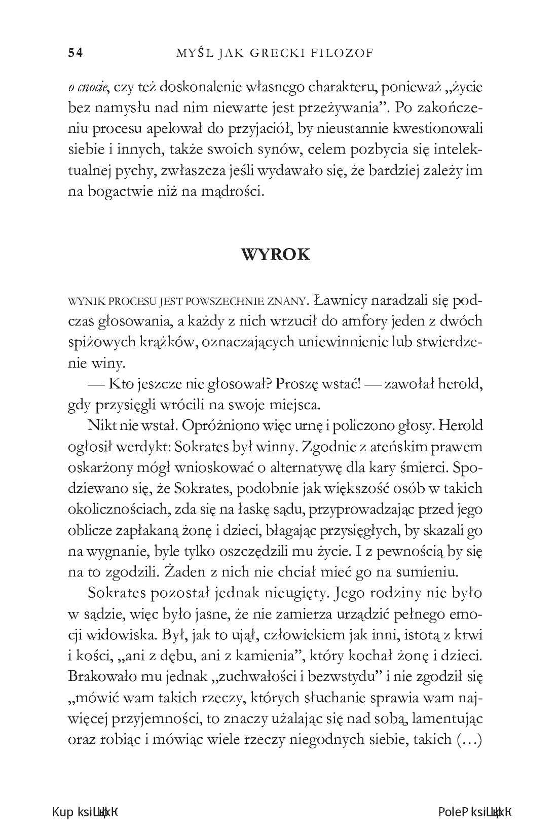 Fragment „Myśl jak grecki filozof. Praktykuj koncepcje Sokratesa” — strona 22 z 26