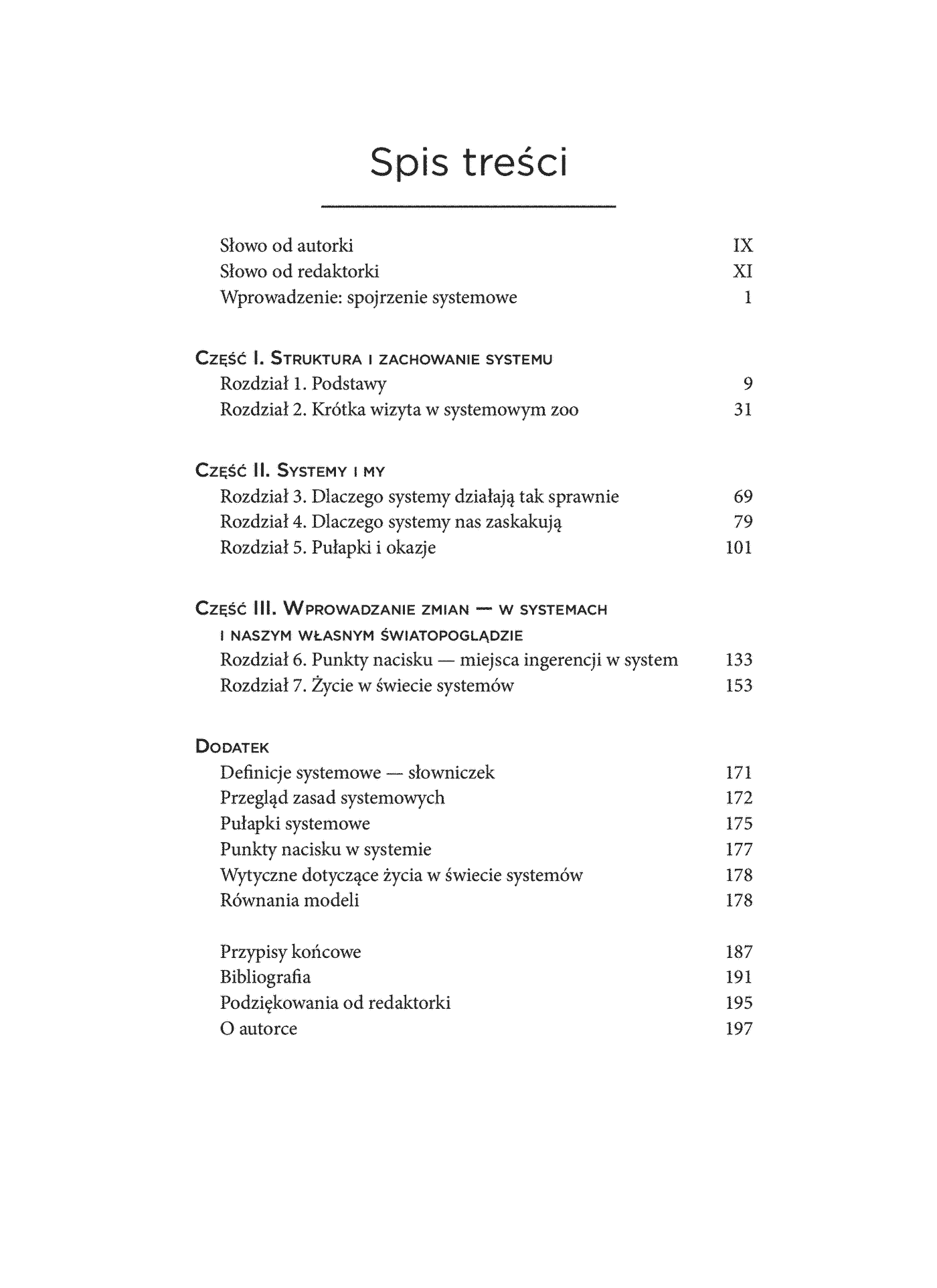 Fragment „Myślenie systemowe. Wprowadzenie” — strona 3 z 28