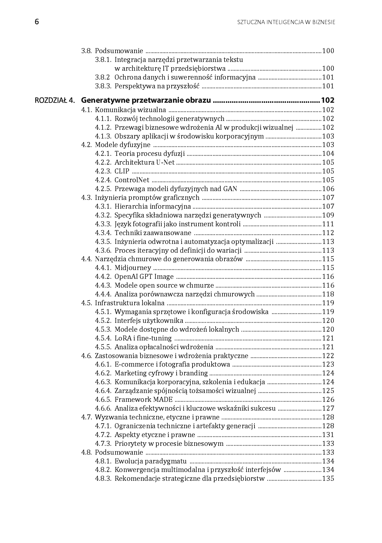 Fragment „Sztuczna inteligencja w biznesie. Praktyczny przewodnik po narzędziach AI” — strona 6 z 30