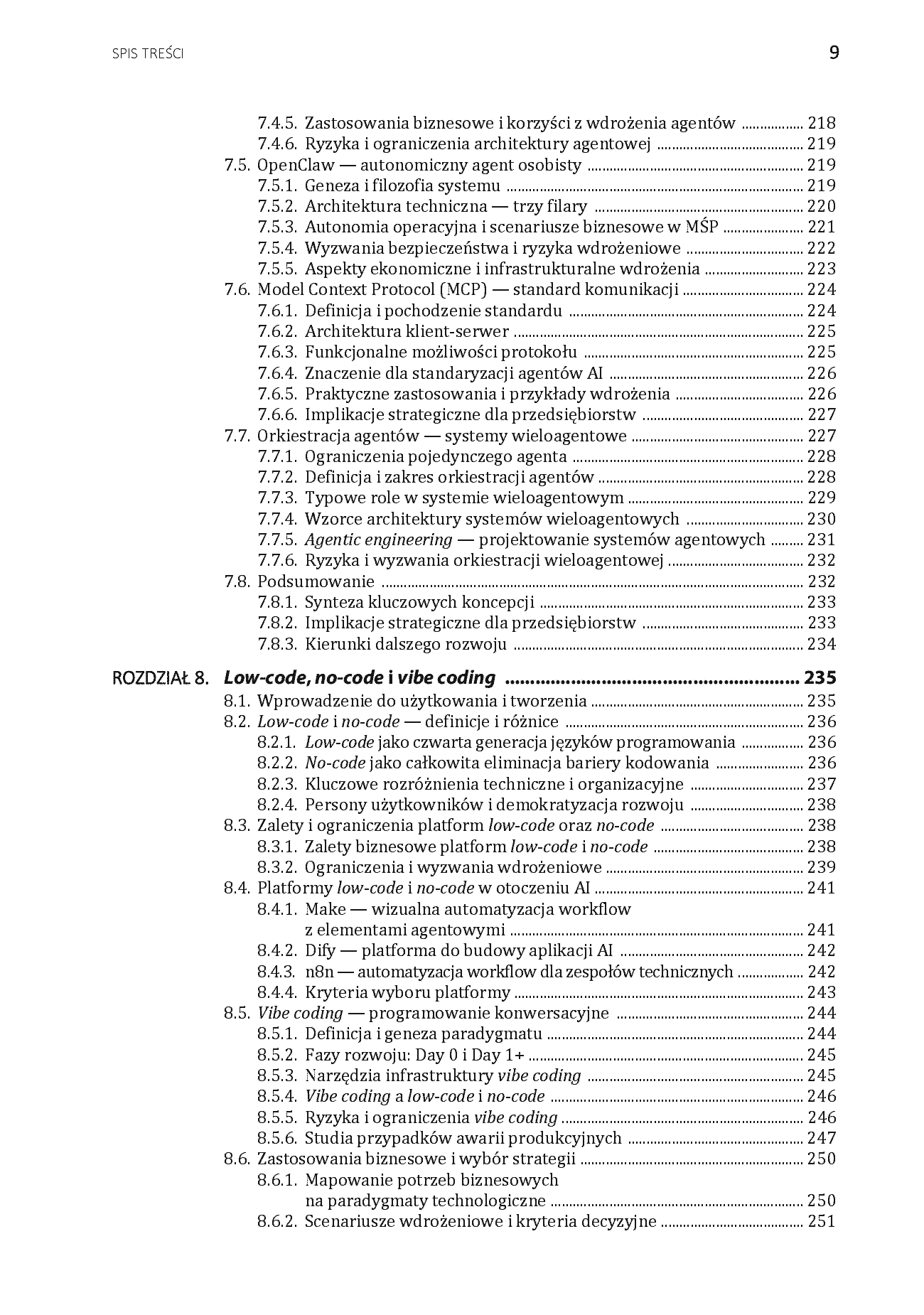 Fragment „Sztuczna inteligencja w biznesie. Praktyczny przewodnik po narzędziach AI” — strona 9 z 30