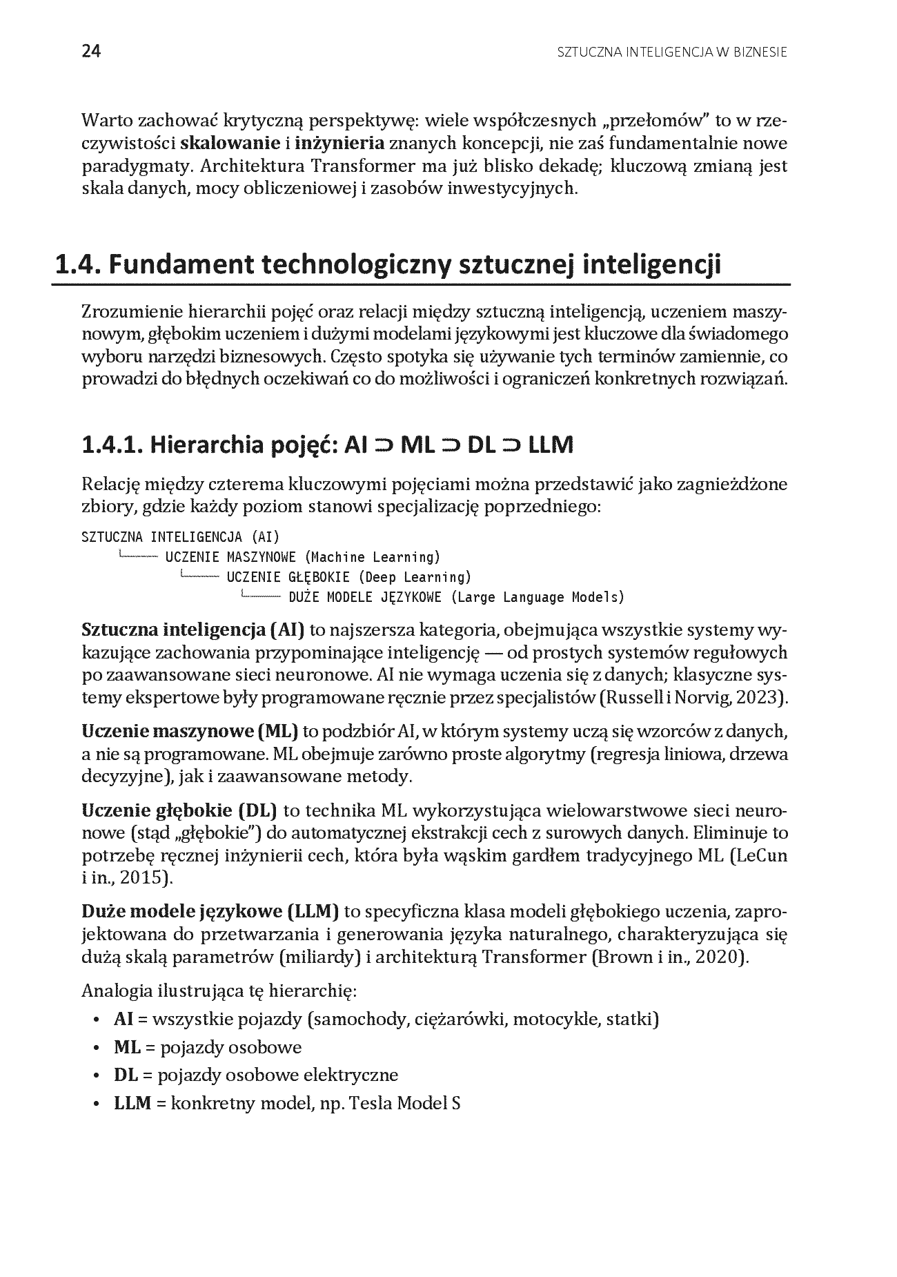 Fragment „Sztuczna inteligencja w biznesie. Praktyczny przewodnik po narzędziach AI” — strona 24 z 30